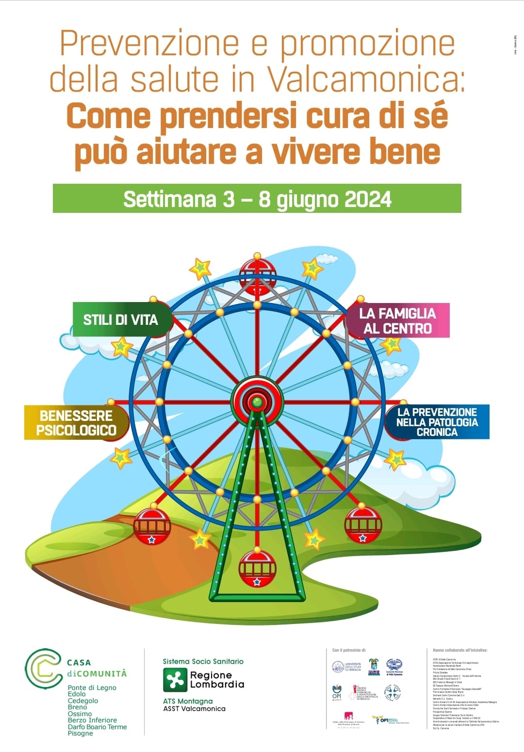 settimana della prevenzione e promozione della salute 3.0 Asst Valcamonica